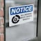 Signmission All Drivers Must Chock Wheels OSHA Notice Sign, Vinyl Decal, 10in W x 7in L, 2PK OS-2PACK-NS-D-710-L-15219 - alternate 5